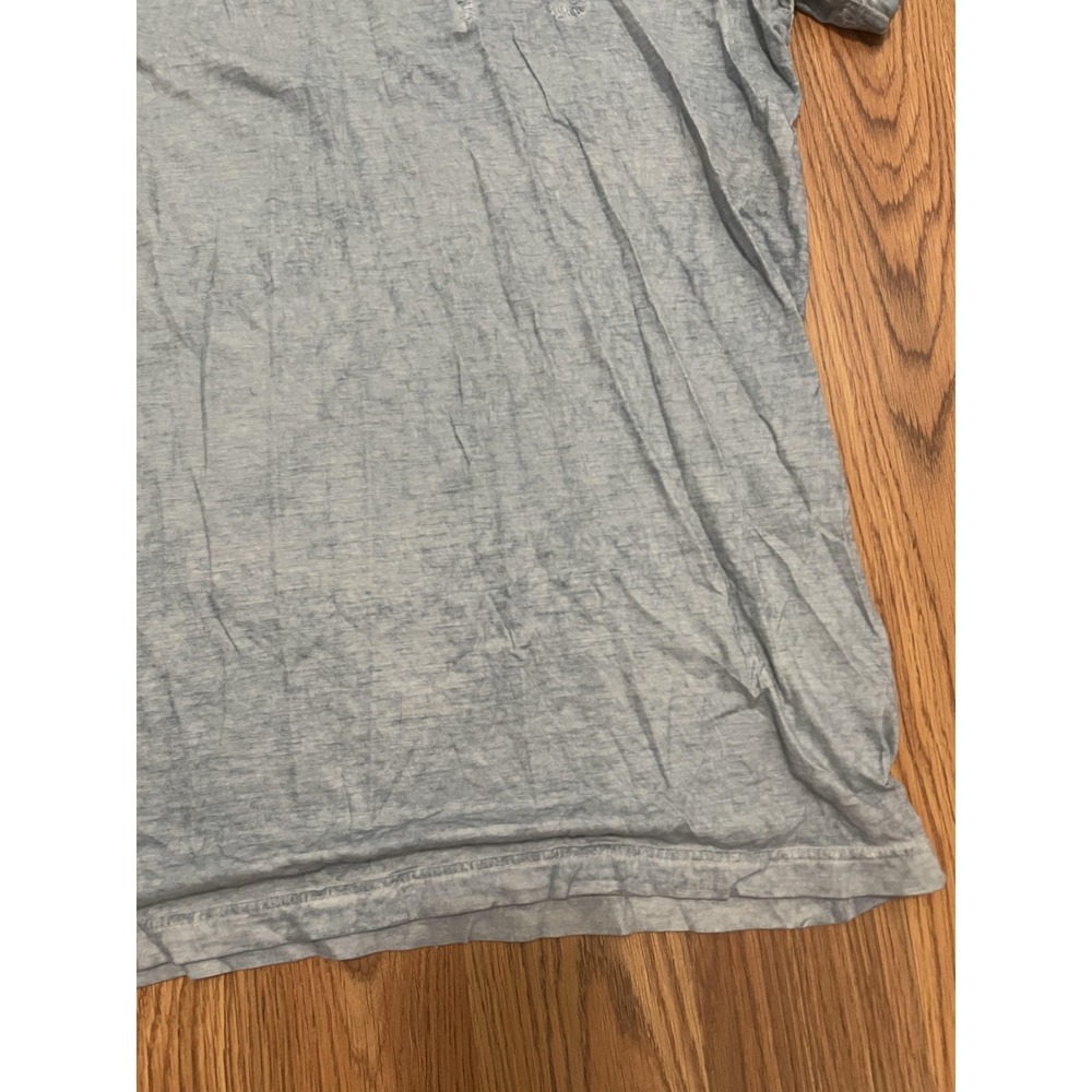 BOSS Hugo Boss Polo Mens 2XL Washed Blue Embroidered Logo - Picture 9 of 12